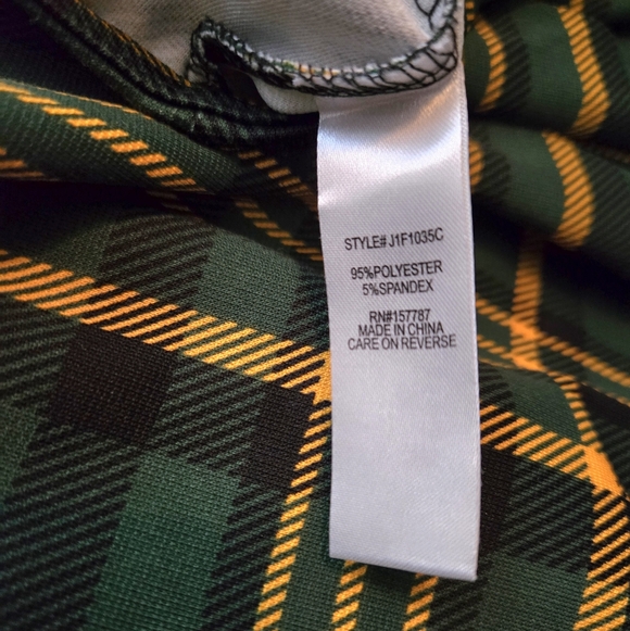 Jolie and Joy Tartan Plaid Pinafore Dress - Picture 9 of 10